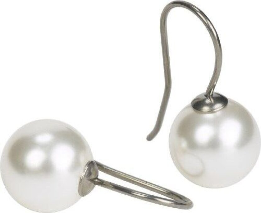 Natural Titanium White Pearl Pendant