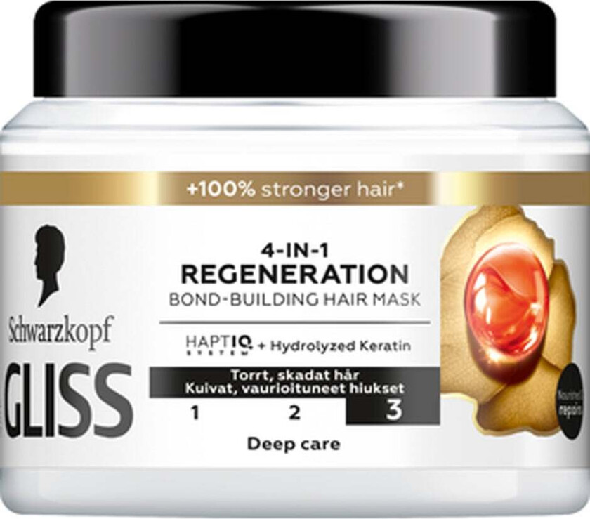 Gliss 4-In-1 Regeneration Bond-Building Hair Mask