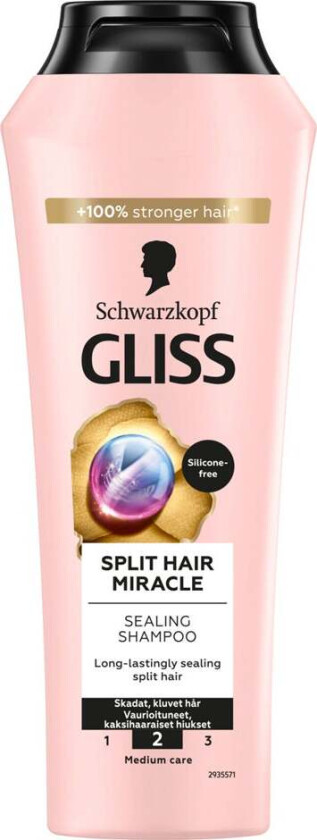 Gliss Sealing Shampoo Split Hair Miracle  for Damaged Hair & Split Hair