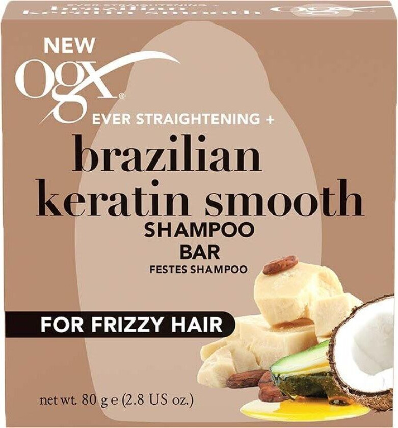 Ogx Brazilian Keratin Shampoo Bar  80 g