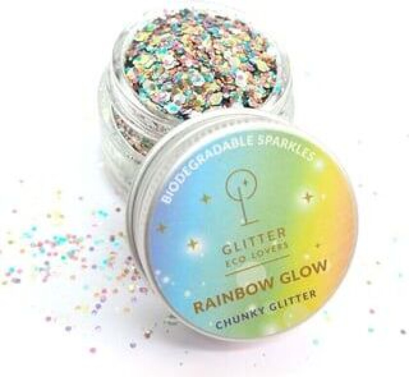 Rainbow Glow Eco Glitter