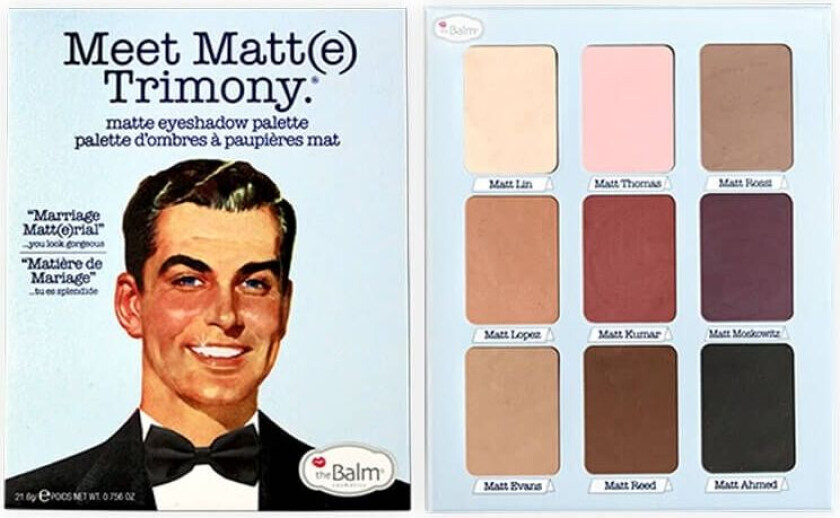 the Balm Meet Matt(e) Nude - Size Matt(e)rs Palette, 25 g the Balm Øyenskygge