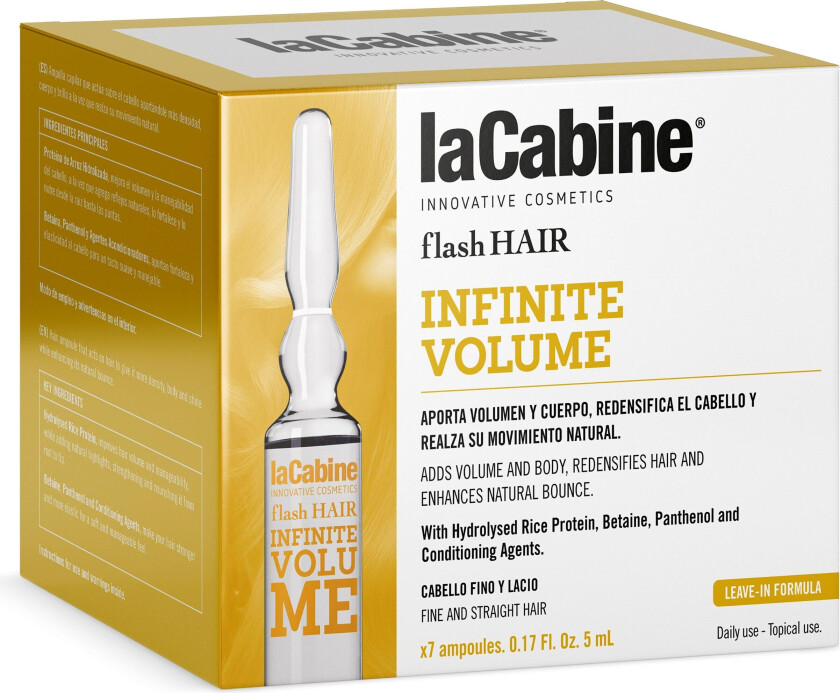 Flash Hair Volume Ampoule 7 x 5 ml