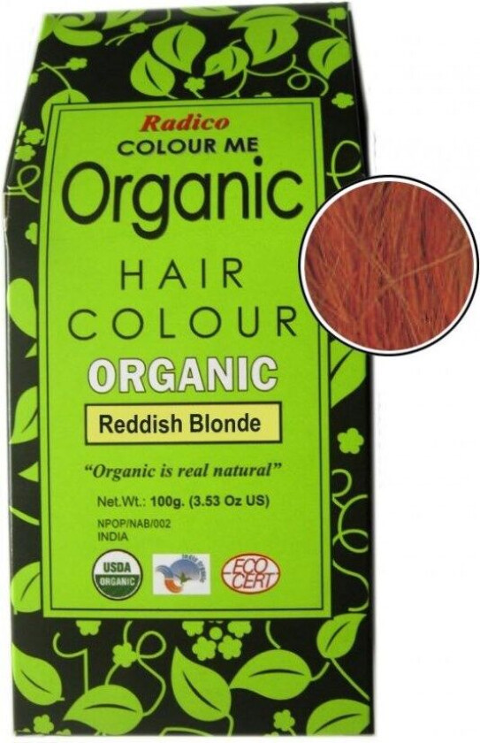 Colour Me Organic Reddish Blonde Reddish Blonde