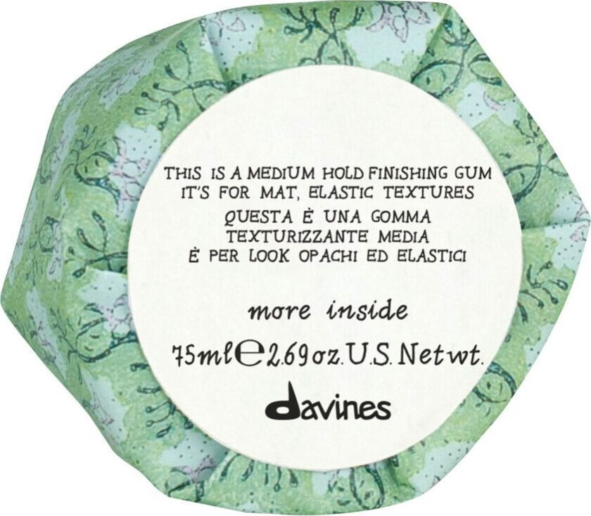 More Inside This Is A Medium Hold Finishing Gum 75ml