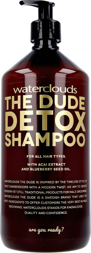 The Dude Detox Shampoo 1000 ml