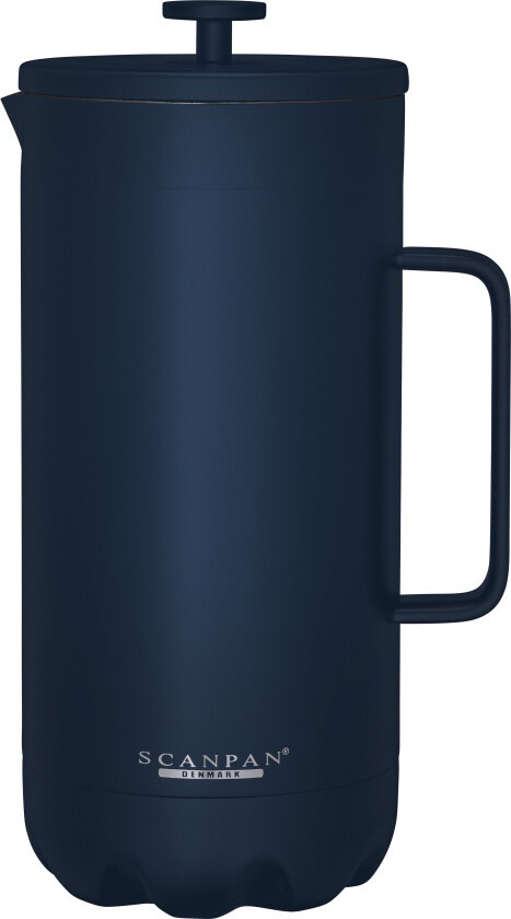 - To Go French Press Coffee Maker 1L - Oxford Blue