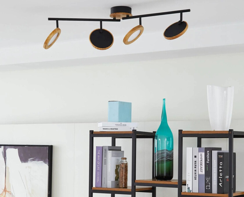 Manel LED-spotlight tre 4 lyskilder