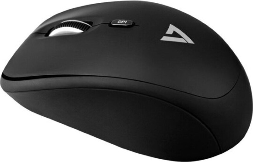 MW100-1E - mouse - 2.4 GHz - black - Mus - Optisk - 4 - Svart