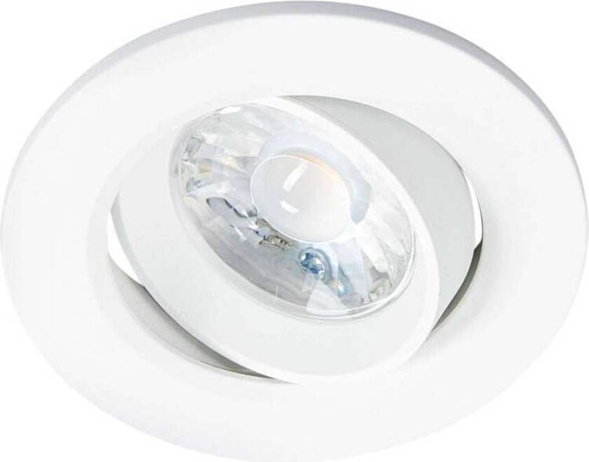 Quentin hvit LED innfellingslampe, 6W