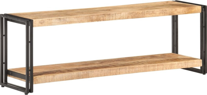 TV-benk 120x30x40 cm grovt mangotre