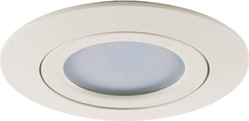 LED-downlight Andrej, rund, kremhvit