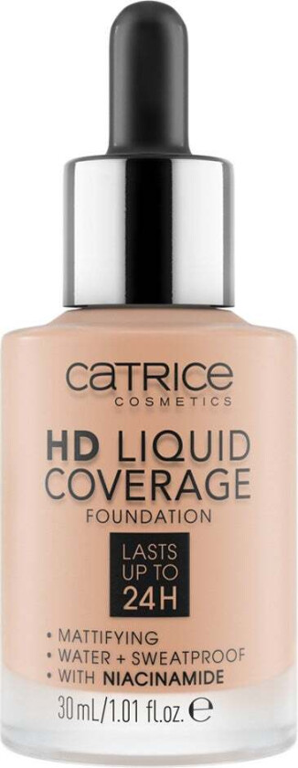 Catrice Hd Liquid Coverage Foundation, 30 ml Catrice Foundation