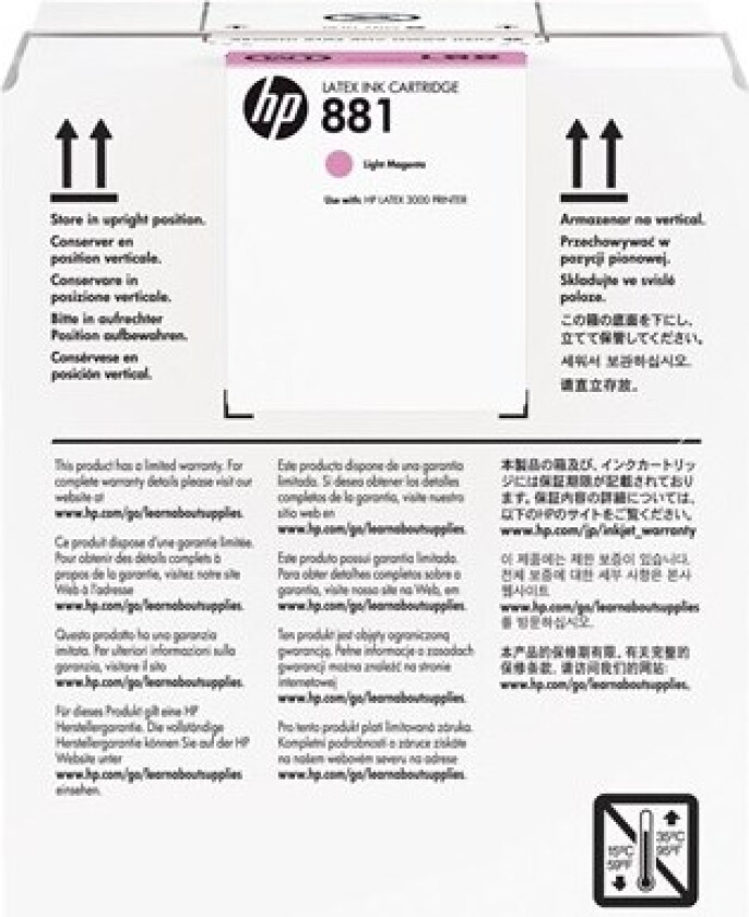 881 - Light Magenta Ink - Original - Blekkpatron Light magenta