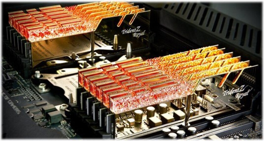 Trident Z Royal Series - DDR4 - kit - 32 GB: 2 x 16 GB - DIMM 288-pin - 4600 MHz / PC4-36800 - unbuffered