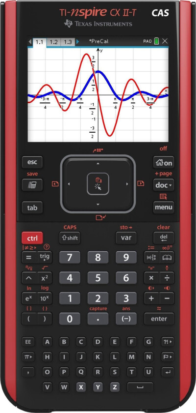 TI-NSpire CX II-T CAS - Clamshell