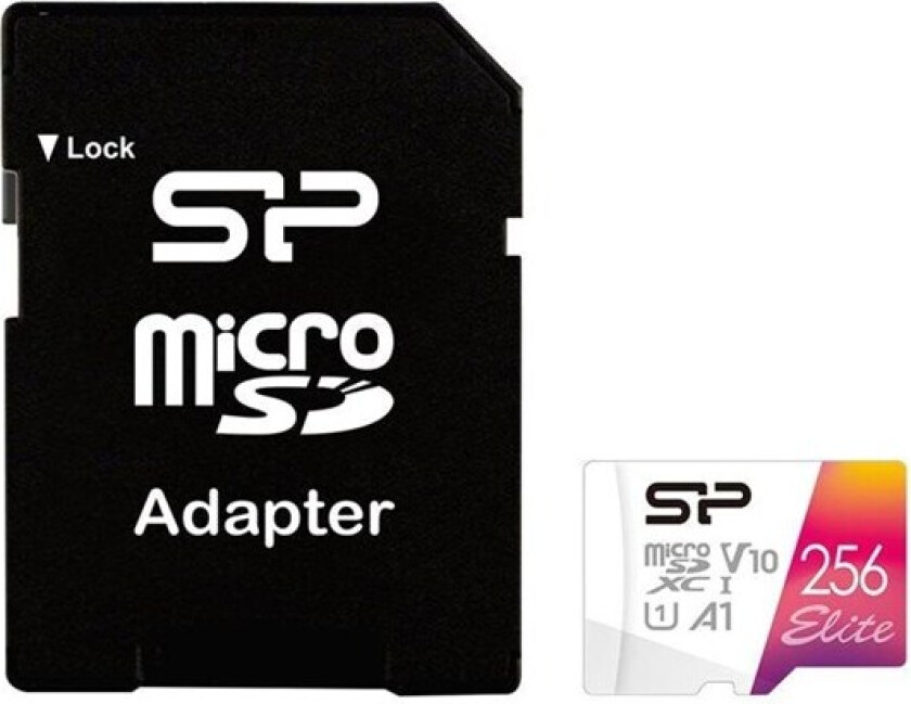 Elite - flash memory card - 256 GB - microSDXC UHS-I