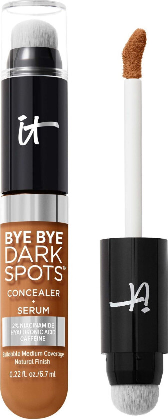 It Cosmetics Bye Bye Dark Spots Concealer + Serum Tan Warm 44 6,7