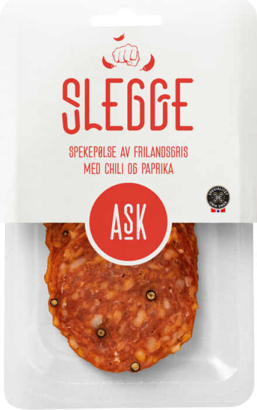 Slegge Salami skivet 100g