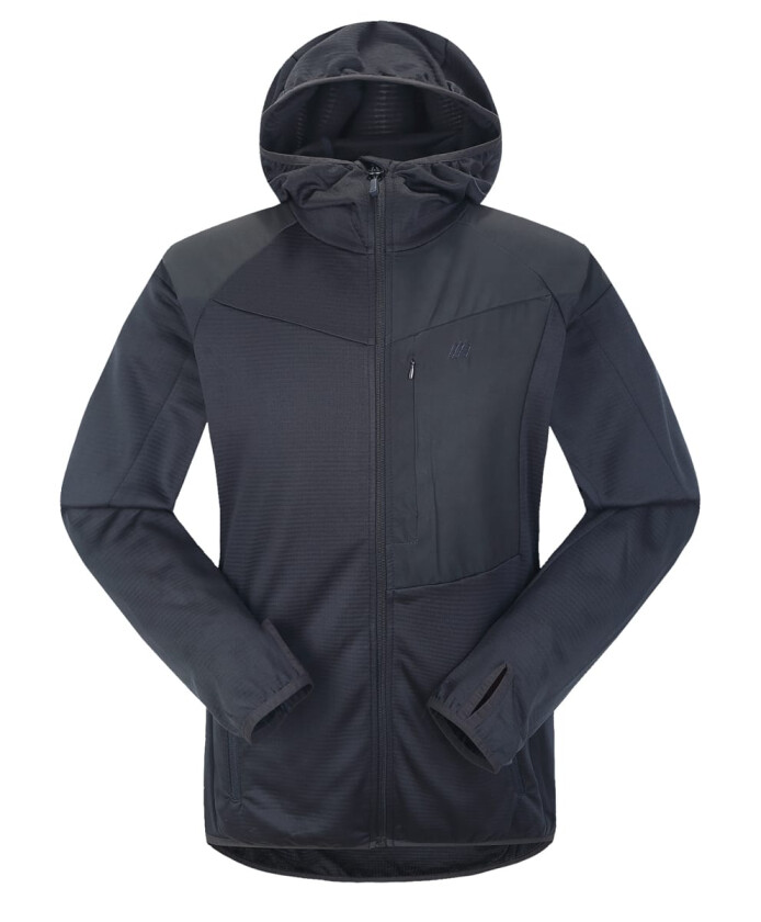 Skogstad Høge Teknisk Fleece Hettejakke Dark Navy M