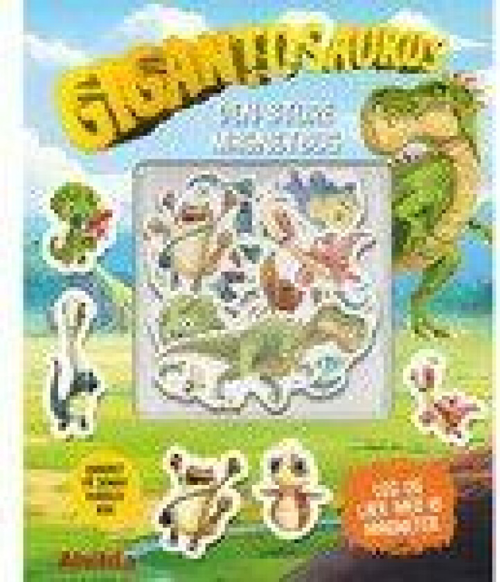 Gigantosaurus Den Store Magnetbog