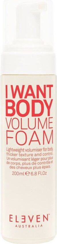 I Want Body Volume Foam 200ml