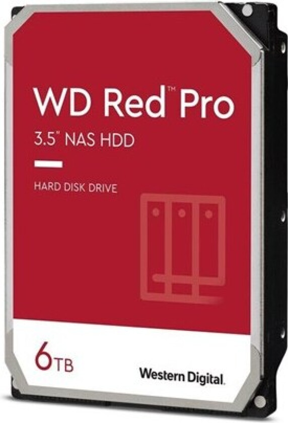 Red Pro 6005FFBX - hard drive - 6 TB - SATA 6Gb/s - 6TB - Harddisk - 6005FFBX - SATA-600 - 3.5"