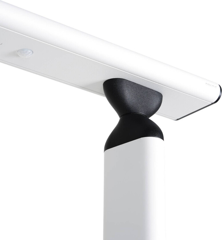 Prios Zyair LED-gulvlampe til kontor hvit 108,4 cm