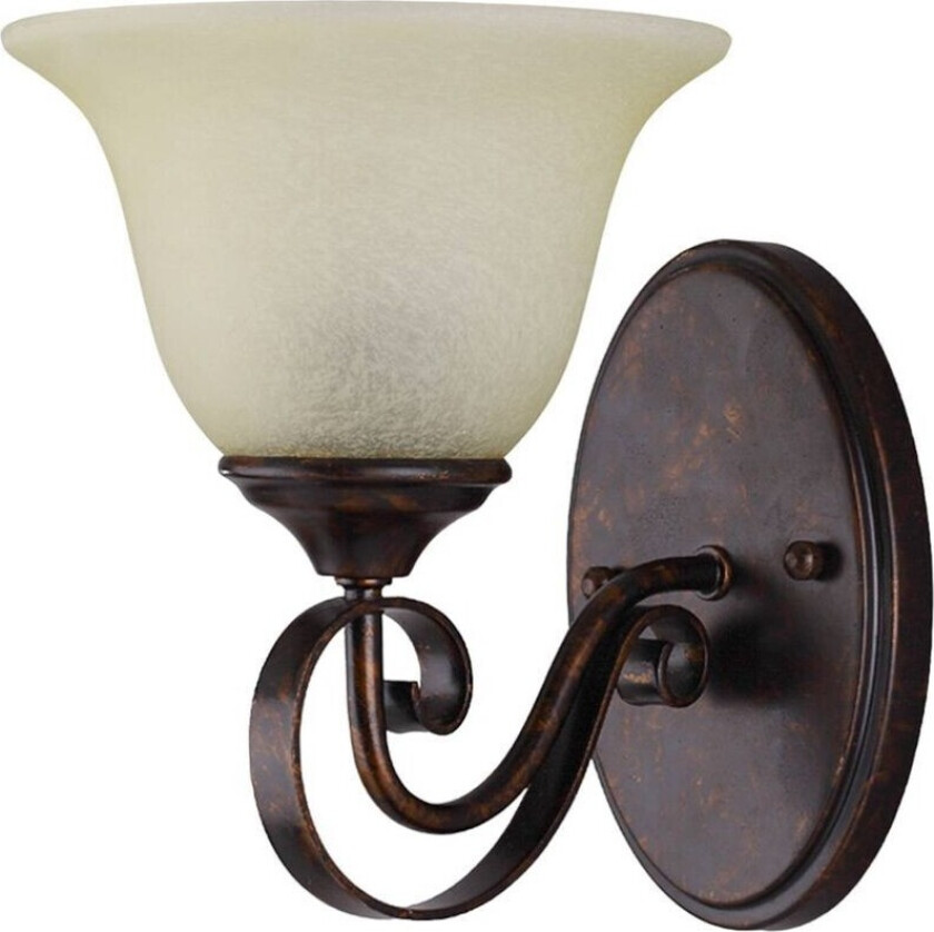 Vegglampe Svera, landstil, E27