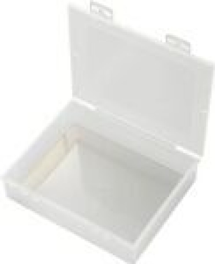 TRU COMPONENTS E-112 Sortimentskasse (L x B x H) 191 x 157 x 47 mm Antal fag: 1 Fast underopdeling Indhold 1 stk