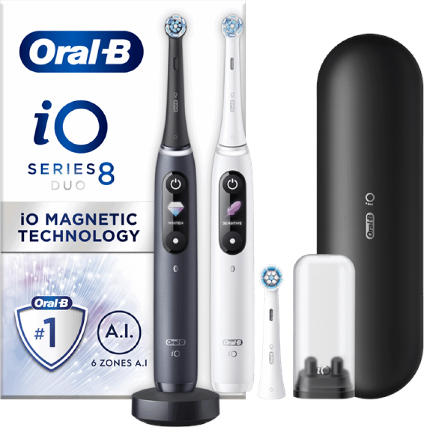 Oral-B iO8 Series M8 - White + Black