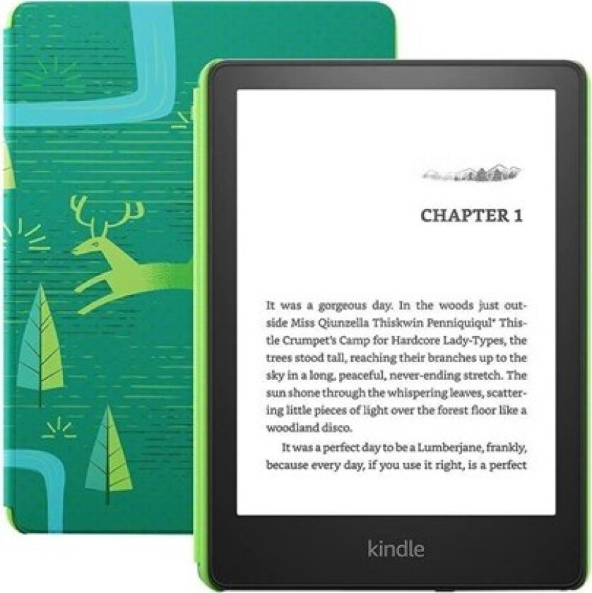 Kindle Paperwhite 5 16GB Kids Edition - Black (incl. Emerald Forest Cover)