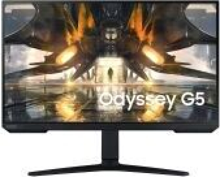 Odyssey G5 S27AG520PP - LED-skjerm - gaming - 27" - 2560 x 1440 WQHD @ 165 Hz - IPS - 400 cd/m² - 1000:1 - DisplayHDR 400 - 1 ms - HDMI, Disp