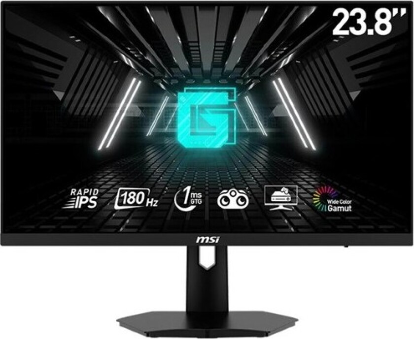 24" MSI G244F E2 - LED monitor - Full HD (1080p) - 24" - 1 ms - Skjerm