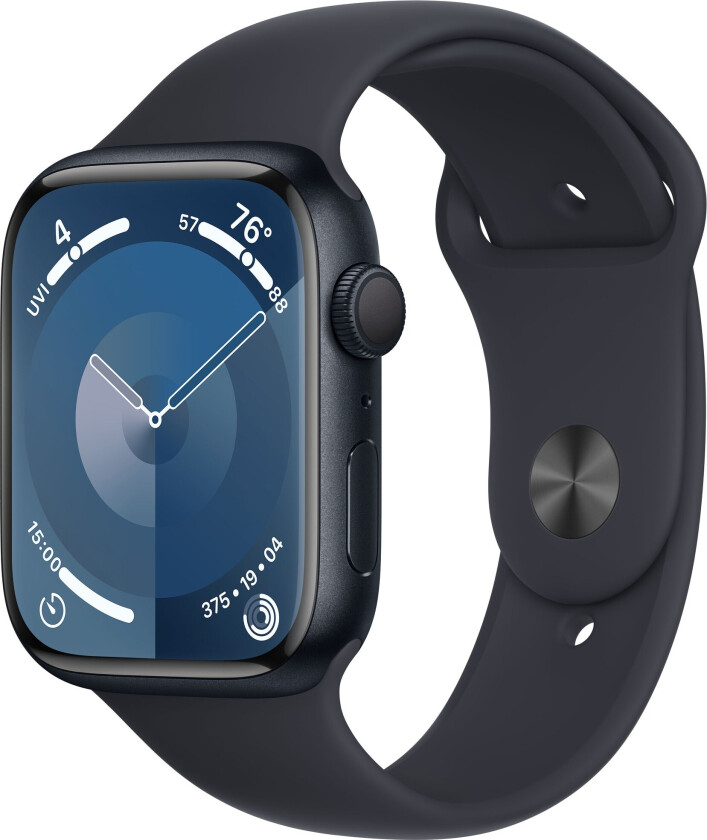 Bilde av Watch Series 9 GPS 45mm - Midnight Aluminium Case with Midnight Sport Band - M/L