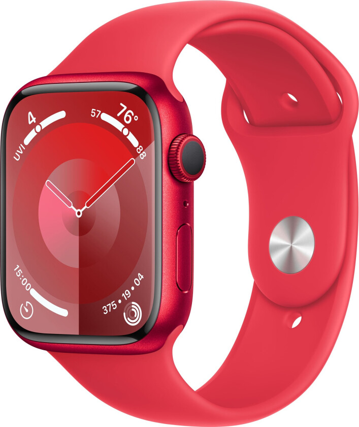 Watch Series 9 GPS 45mm - (PRODUCT)RED Aluminium Case with (PRODUCT)RED Sport Band - M/L