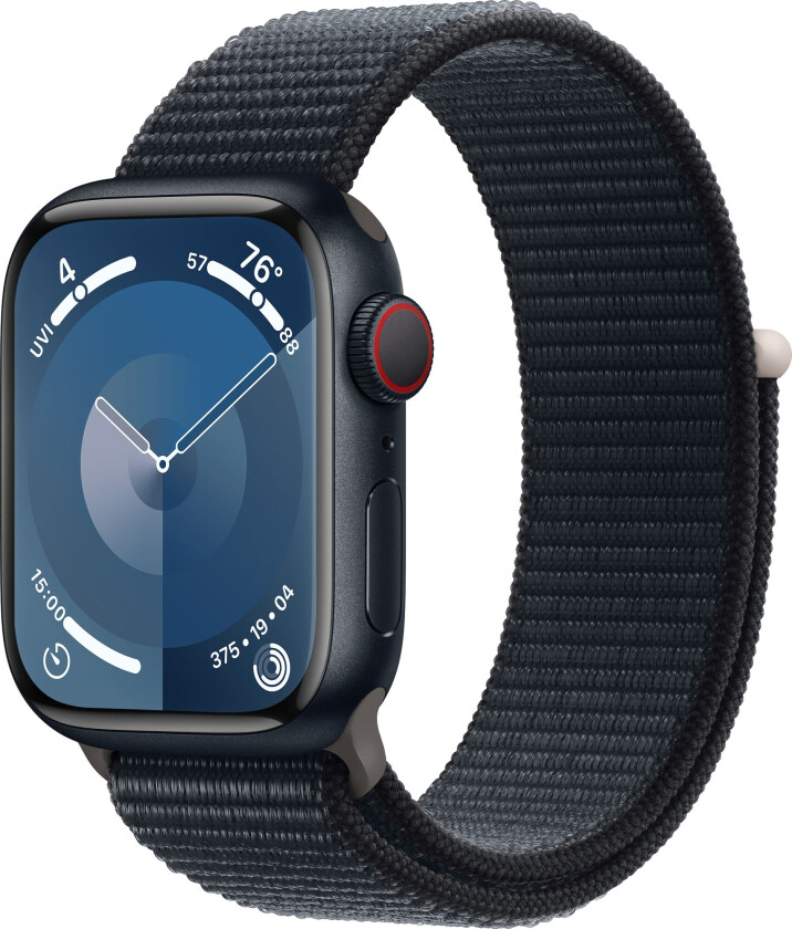 Watch Series 9 GPS + Cellular 41mm - Midnight Aluminium Case with Midnight Sport Loop