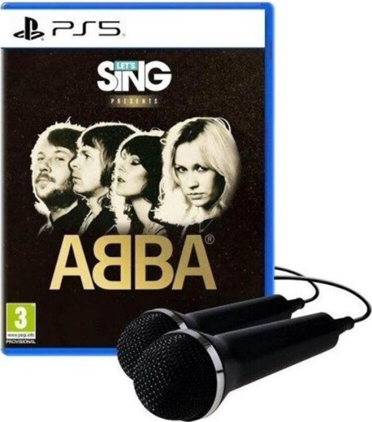 Let's Sing: ABBA - Double Mic Bundle - Sony PlayStation 5 - Musikk