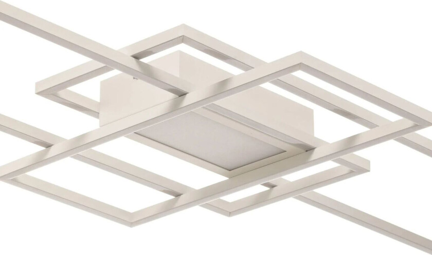 Ismera LED-taklampe, 3 rammer, hvit
