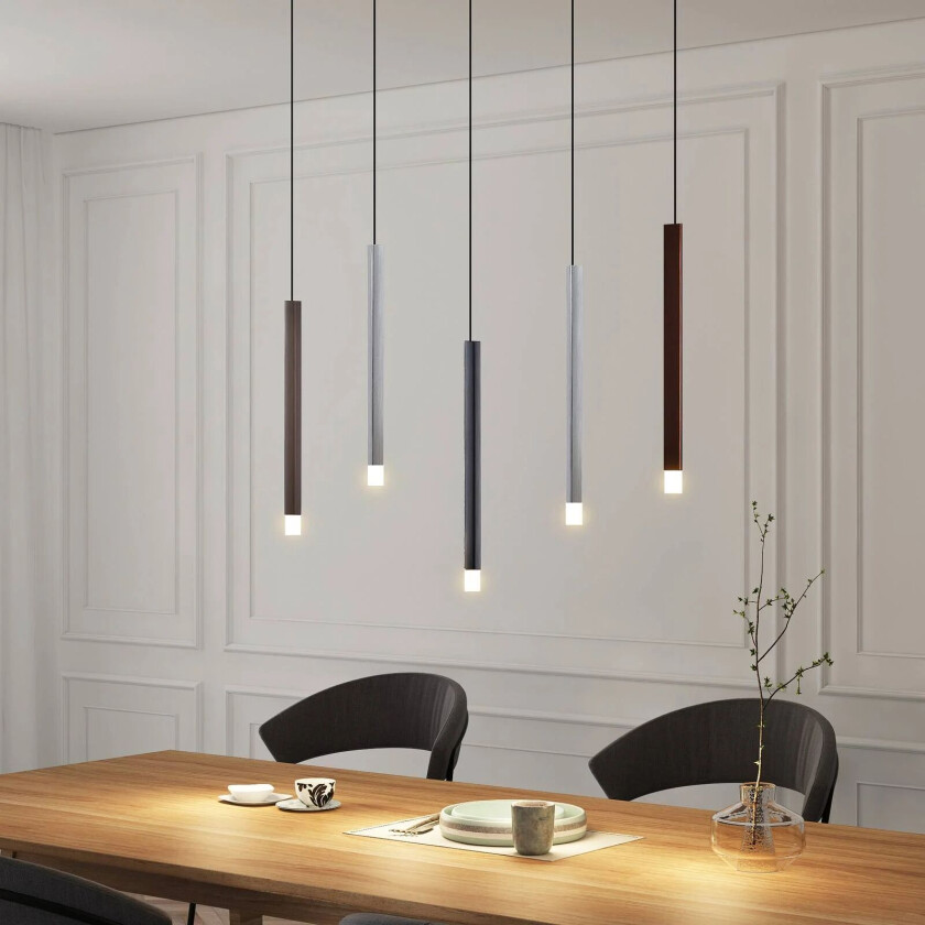 Stoika LED-hengelampe, 5 lyskilder