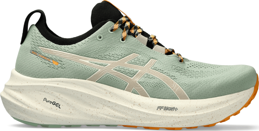 Asics Men's Gel-Nimbus 26 Tr Nature Bathing/Fellow Yellow 41.5, Nature Bathing/Fellow Yellow