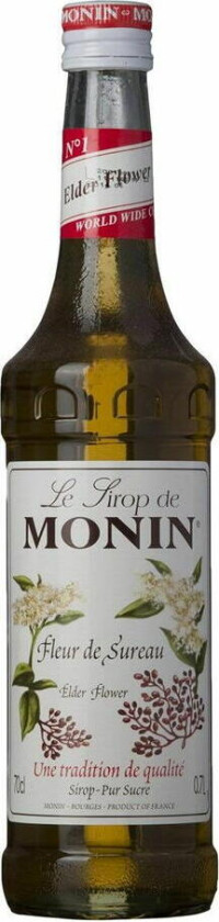 Monin Sirup Elderflower / Hylleblomst Fl 70
