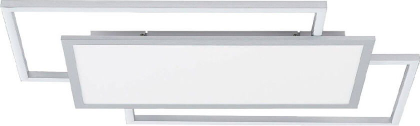 Ciaran LED-taklampe, rektangulær, CCT