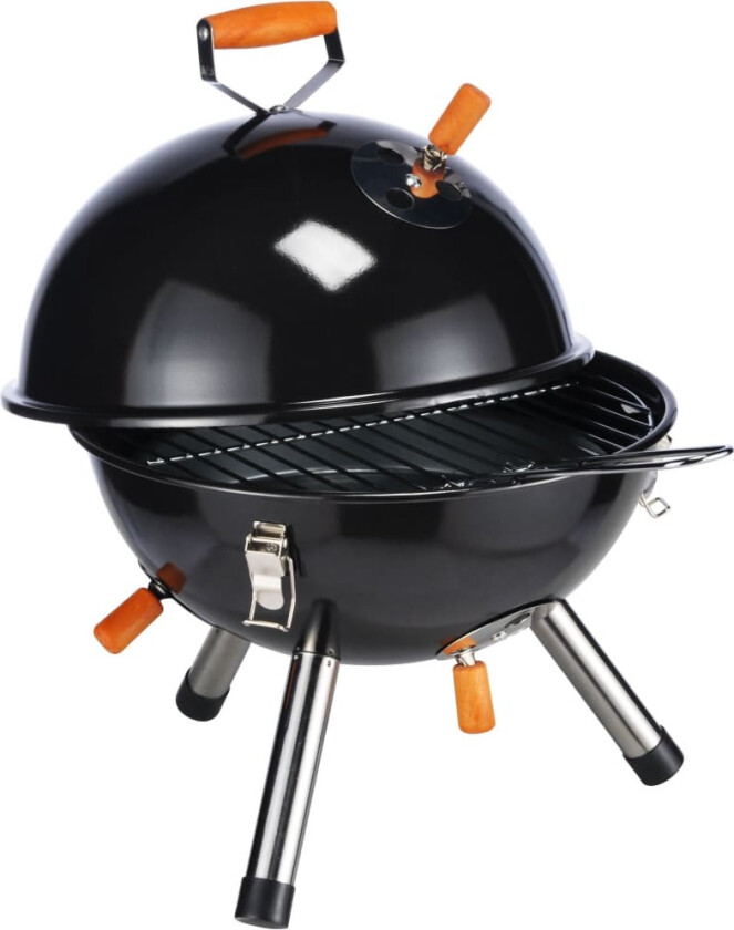 Mini kullgrill svart