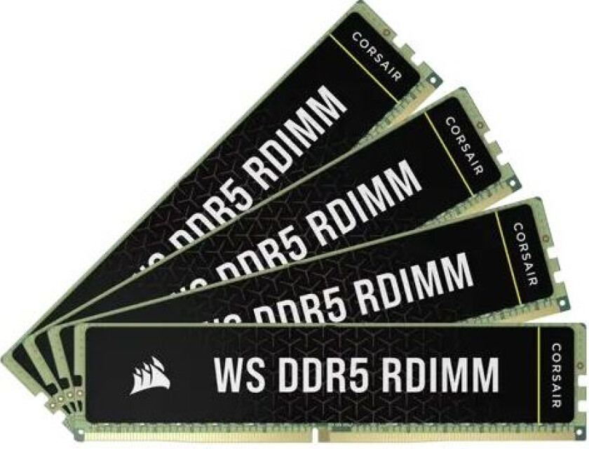 Bilde av WS DDR5-6000 - 64GB - CL40 - Quad Channel (4 stk) - Intel XMP - Grønn