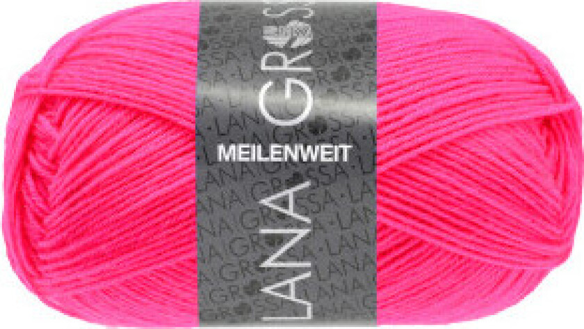 Meilenweit 50 Garn 1398 Neonrosa