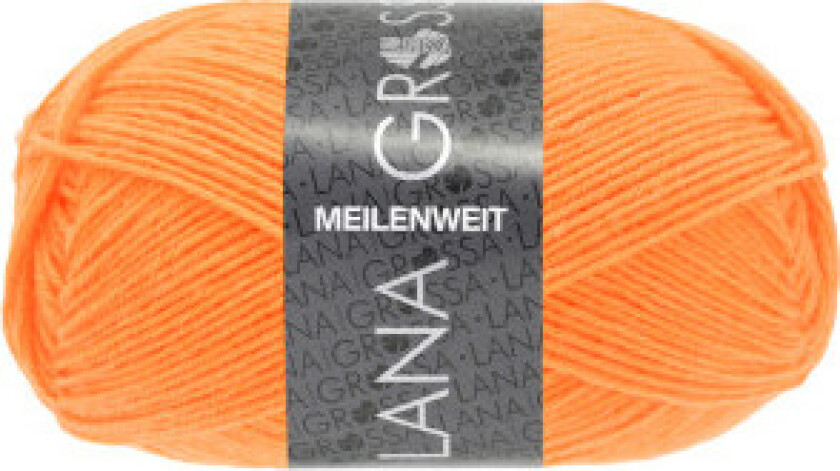 Meilenweit 50 Garn 1396 Neon Orange