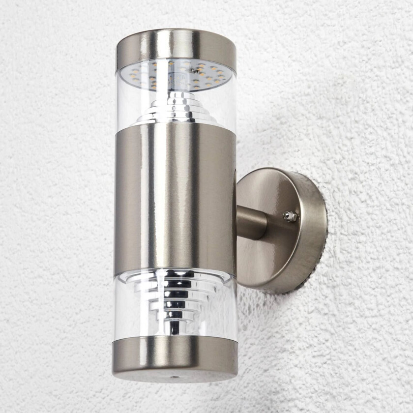 2-Punkts LED-utevegglampe Lanea