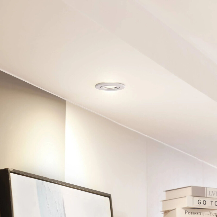 LED-downlight Eliar rund hvit CCT svingbar