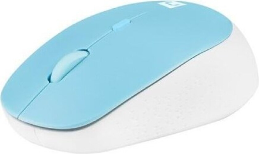 Harrier 2 - mouse - Bluetooth 5.1 - white blue - Mus - Optisk - 4 - Blå